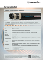 marsoflex® Elastomer-Chemieschlauch PTFE
