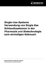 Markert Schlauchtechnik: White Paper Single-Use-Systeme DE